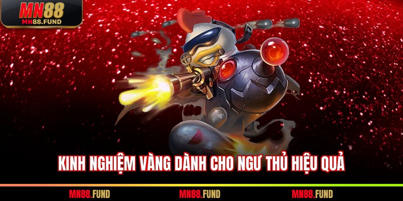 Kinh nghiệm vàng dành cho ngư thủ hiệu quả