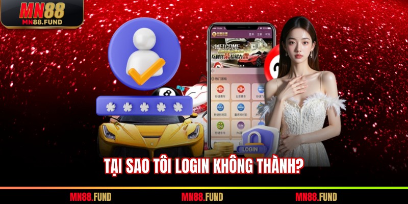 Tại sao tôi Login không thành?